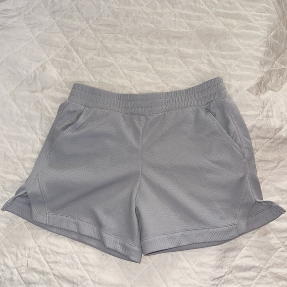 ATHLETIC WORKS Gray Athletic Active Shorts Girls S (6/6x) - Picture 1 of 5